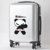 heropandbear sticker (Koffer)