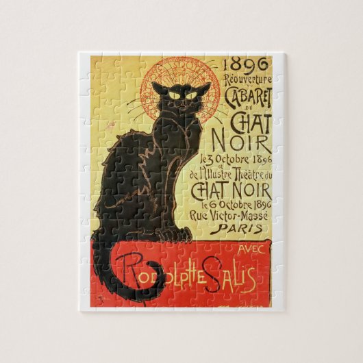 Heropening van het Chat Noir Cabaret, 1896 (kleur Legpuzzel (Verticaal)