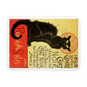 Heropening van het Chat Noir Cabaret, 1896 (kleur  Magneet (Horizontaal)