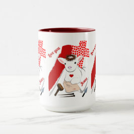 Heropleving Jezus Lamb van God Koffie Mok