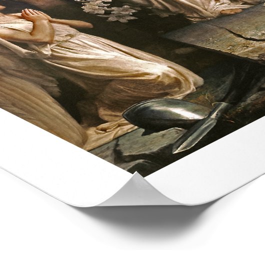 Heropleving van Christus door Carl Bloch. Fine Art Poster (Hoek)