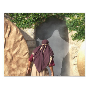 Heropleving van Jezus Lege Tomb van Christus Foto Foto Afdruk