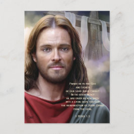 Heropleving van Jezus Paasschilderende Briefkaarte Feestdagenkaart