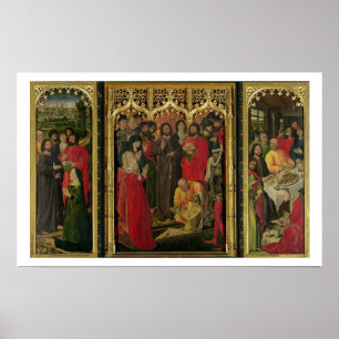 Heropleving van Lazarus Triptych; de opkomst van L Poster