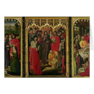 Heropleving van Lazarus Triptych; De verhoging van