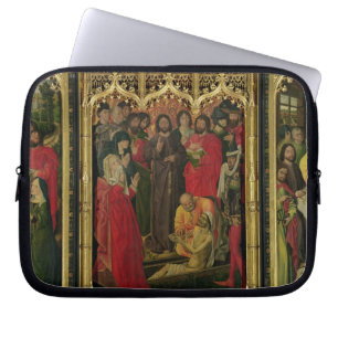 Heropleving van Lazarus Triptych; De verhoging van Laptop Sleeve