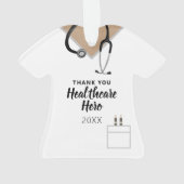 Héros de la santé Merci Covid Frontliners (dos)