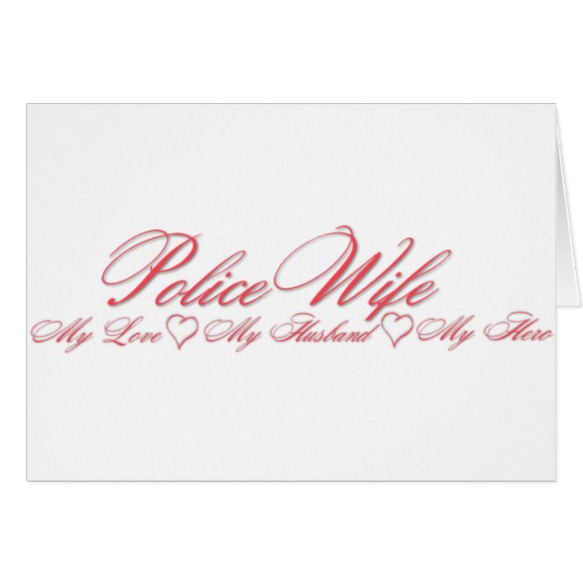Héros de mari de policier (Devant horizontal)
