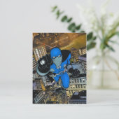 Héros de nuit Numéro 1 carte postale de couverture (Debout devant)