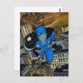 Héros de nuit Numéro 1 carte postale de couverture (Devant / Derrière)