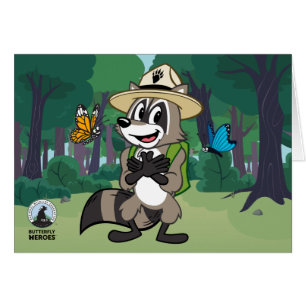 Héros de papillon de Rick   de garde forestière 
