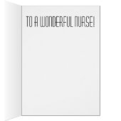 Héros de première ligne de la carte d'anniversaire (Intérieur (Droit))