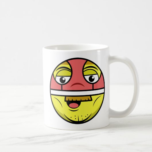 Héros face café Mug (Droite)