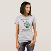 Heros Heroines Stylish Fun illusion T-shirt (Voorkant volledig)
