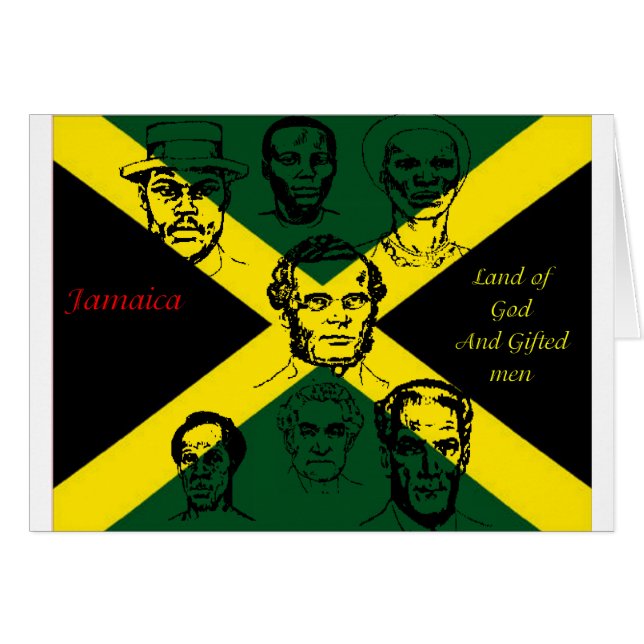 héros national de la jamaïque (Devant horizontal)