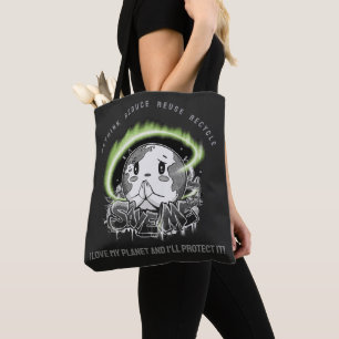Heroverweeg Verminder Hergebruik Recycle Sla de aa Draagtas