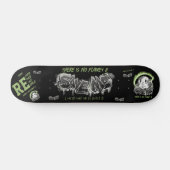Heroverweeg Verminder Hergebruik Recycle Sla de Aa Skateboard (Horizontaal)