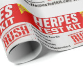 HERPES TEST KIT CADEAUPAPIER (Rol Hoek)
