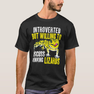 Herpetoloog Hagedis Reptiel Luipaardgekko 1 T-shirt