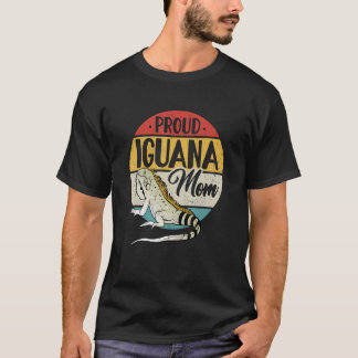 Herpetoloog Iguana Lizard Reptile Proud Iguana M T-shirt