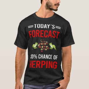 Herping Herpetoloog Herpetologie Herp Herper T-shirt