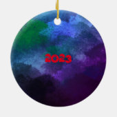 Herpy feestdagen Ornament (Achterkant)