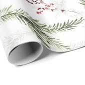 Herrenneringspapier - Kerstmis winter Cadeaupapier (Rol Hoek)