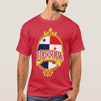 Herrera Familie Panama Vlag T-shirt
