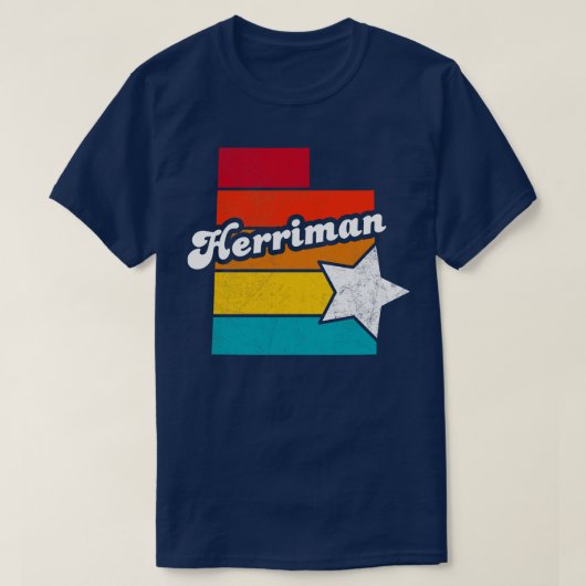 Herriman Utah Verdrietig Souvenir 2 T-shirt (Design voorkant)