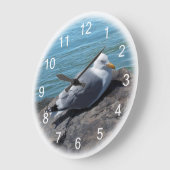 Herring Gull op Rock Jetty Grote Klok (Hoek)