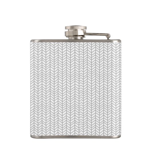 Herringbone Flask Heupfles (Achterkant)