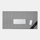 Herringbone Noir NOM Blanc Classique Preppy (Clavier et souris)