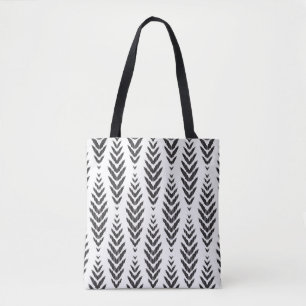 Herringbone patroon voor home decor. draagtas