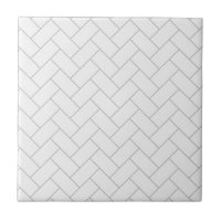 Herringbone Pattern Ceramic