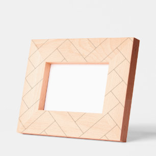 Herringbone Pattern Gegraveerde Lijstjes