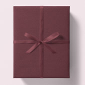 Herringbone tweed deep red Christmas holiday Cadeaupapier