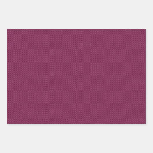 Herringbone tweed effect mulberry Christmas Inpakpapier Vel (Voorkant 3)