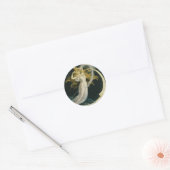 Herrmann ~ Maid of the Moon Magicia Act Ronde Sticker (Envelop)