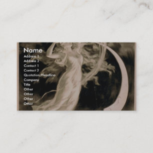 Herrmann, theater 'Maid of the Moon' Visitekaartje