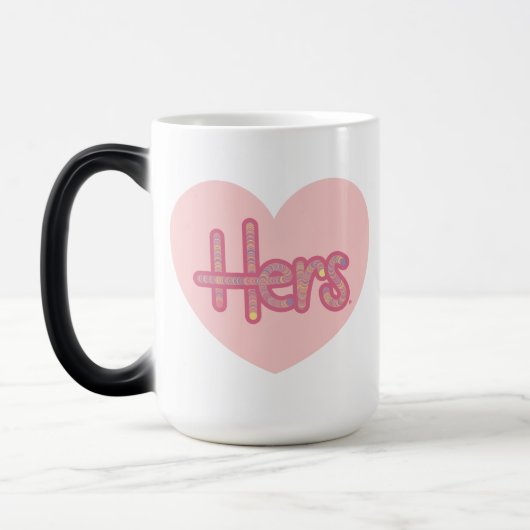 Hers Heart Mug (Gauche)