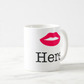 Hers koffiemok (Voorkant rechts)