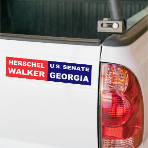 Herschel Walker US Senate Georgia 2022 Bumpersticker