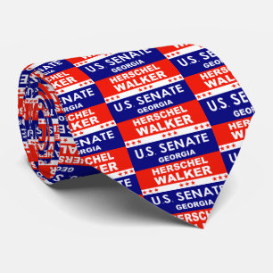Herschel Walker US Senate Georgia 2022 Stropdas