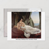 Herschikking van odalisque door Francesco Hayez Briefkaart (Voorkant / Achterkant)