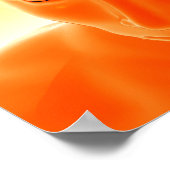 hersenactiviteit, conceptueel computerkunstwerk poster (Hoek)