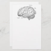 hersenanatomie briefpapier (Voorkant / Achterkant)