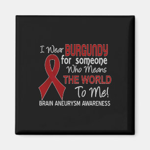 Hersenaneurysma voor iemand die de wereld wil magneet