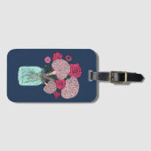 Hersenbloemboeket Bagagelabel (Voorkant (horizontaal))