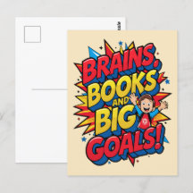 Hersenboeken en grote doelen - Leuke Back-to-Schoo
