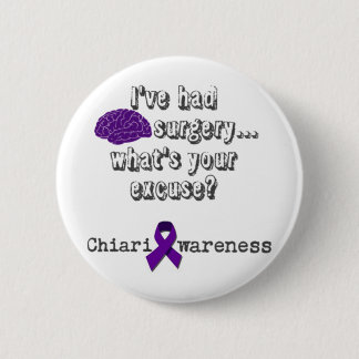 hersenchirurgie ronde button 5,7 cm